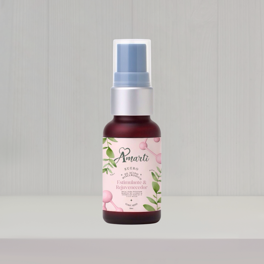 Suero Facial de Ácido Hialurónico AMARTI | Hidratación Profunda y Efecto Relleno Anti-Edad