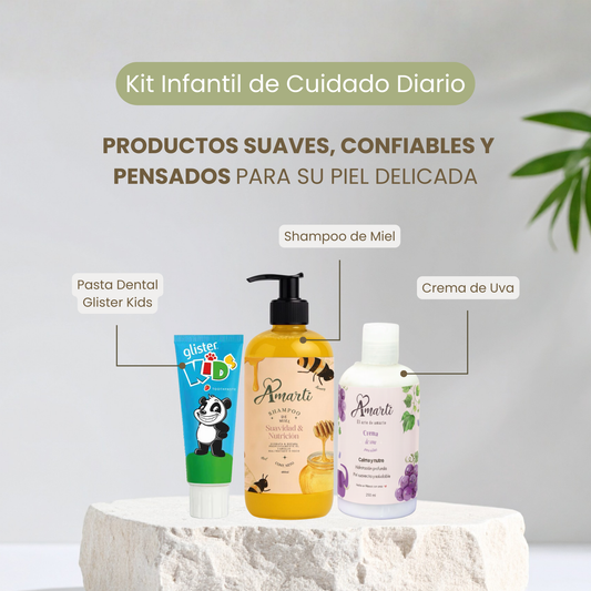 Amarti Kit Infantil de Cuidado Diario