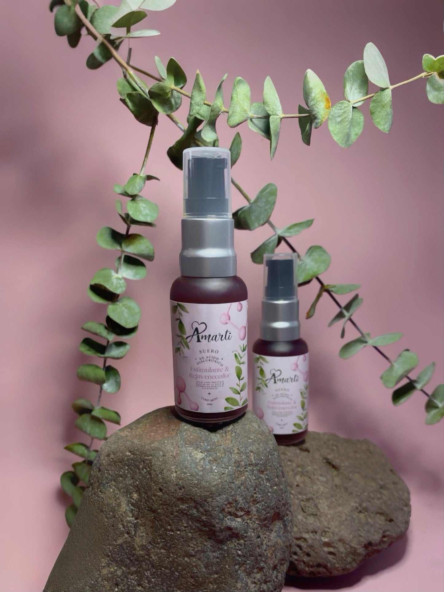 Suero Facial de Ácido Hialurónico AMARTI | Hidratación Profunda y Efecto Relleno Anti-Edad
