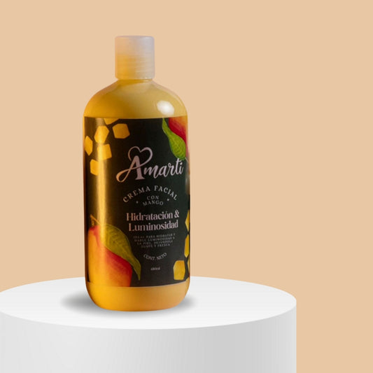 Crema corporal de almendras natural Amarti para hidratación profunda sin parabenos
Shampoo natural de bergamota Amarti para cabello graso sin sulfatos  
Crema facial anti-edad Amarti con ingredientes naturales mexicanos
Kit completo Amarti cosmética natural libre de químicos